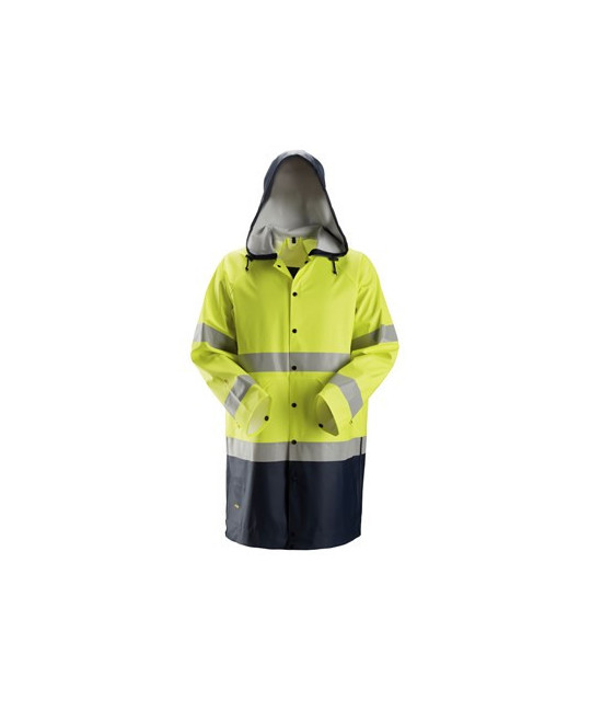 Snickers Workwear Regnjacka PU, varsel klass 3, Snickers Workwear |...
