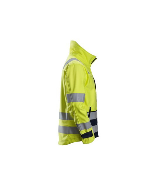 Softshell jacket warning, 3 o'clock