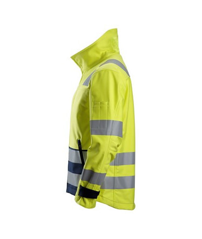 Softshell jacket warning, 3 o'clock