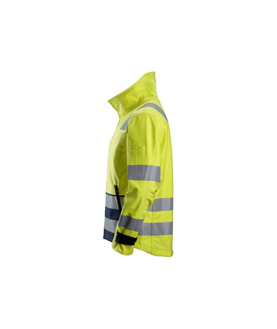 Softshell jacket warning, 3 o'clock
