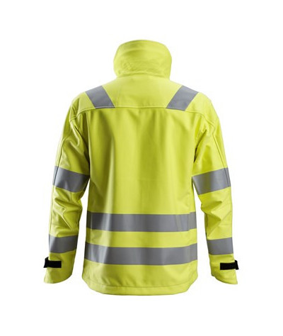 Snickers Workwear Softshelljacka, varsel klass 3, Snickers Workwear