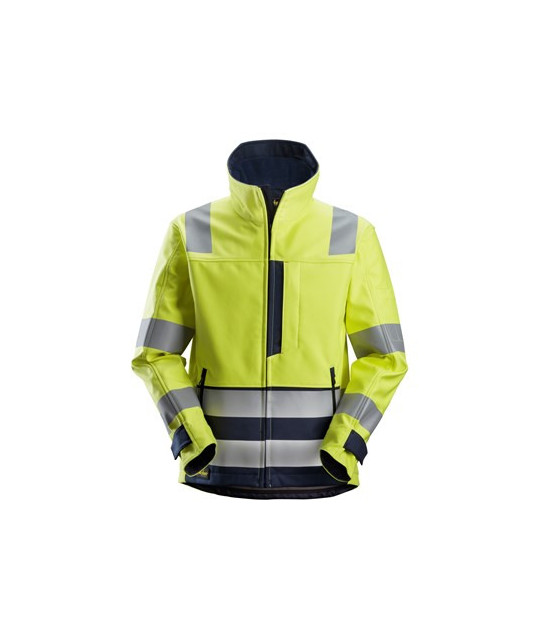 Snickers Workwear Softshelljacka, varsel klass 3, Snickers Workwear