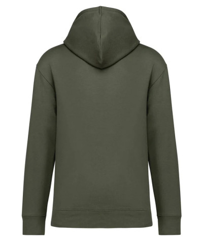 Uni. EcoFriendly Brushed Fleece Drop.Shoulder Hood
