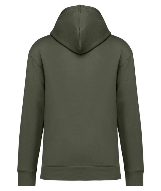 Uni. EcoFriendly Brushed Fleece Drop.Shoulder Hood