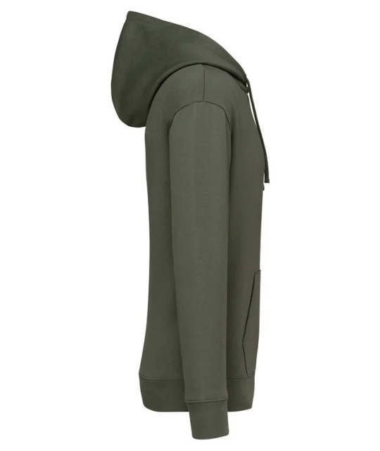 Uni. EcoFriendly Brushed Fleece Drop.Shoulder Hood