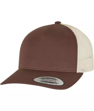 Flexfit Yupoong 5-Panel Retro Trucker 2-Tone Cap | ADT Tryck