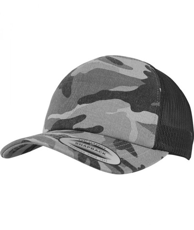 Flexfit Yupoong Camo Trucker Cap | ADT Tryck