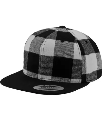 Flexfit Yupoong Checked Flanell Snapback | ADT Tryck