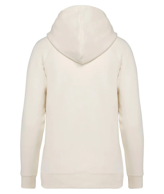 Ladies hooded sweatshirt raglan sleeves 350 gsm