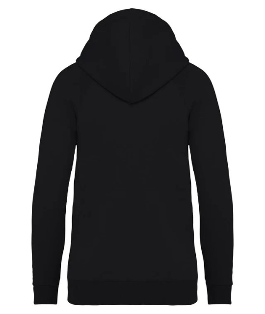 Ladies hooded sweatshirt raglan sleeves 350 gsm