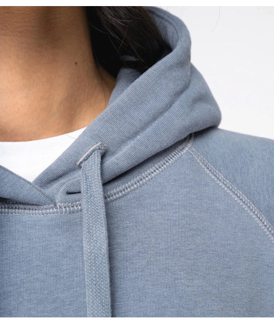 Ladies hooded sweatshirt raglan sleeves 350 gsm