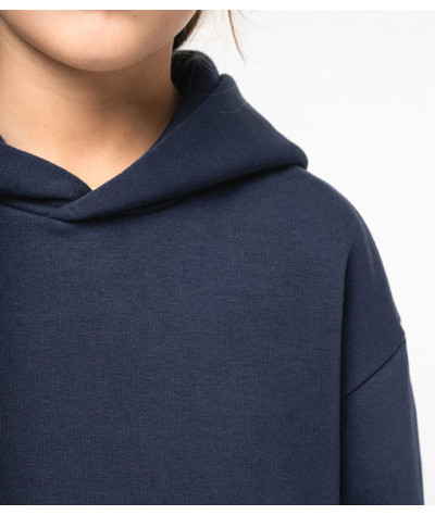 Native Spirit Eco-Friendly Kids' Oversize Hooded Sweatshirt