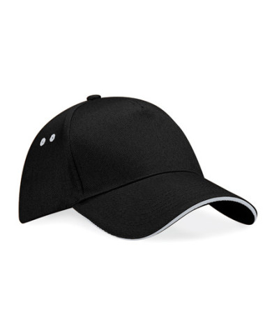 Beechfield Ultimate 5 Panel Cap - Sandwich Peak | ADT Tryck