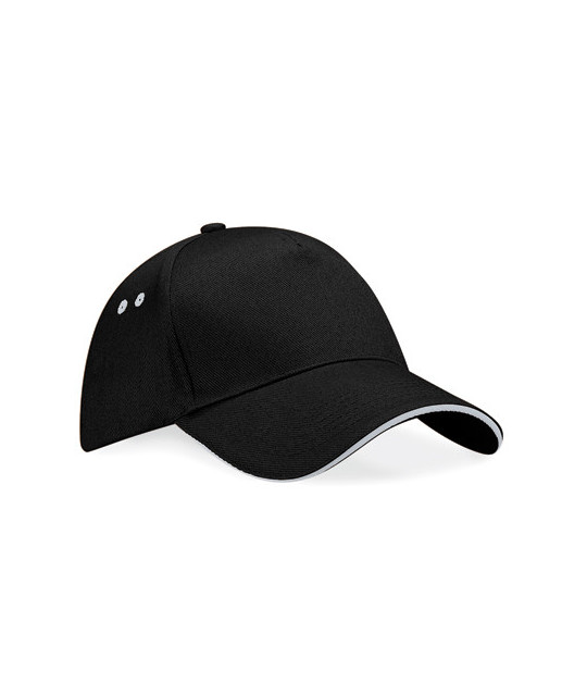 Beechfield Ultimate 5 Panel Cap - Sandwich Peak | ADT Tryck