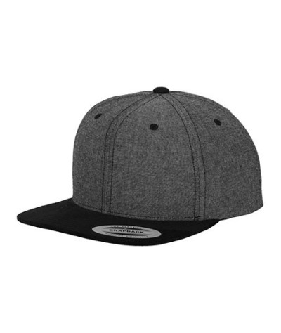 Flexfit Yupoong Chambray-Suede Snapback | ADT Tryck