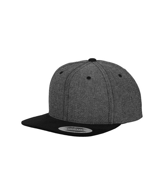 Flexfit Yupoong Chambray-Suede Snapback | ADT Tryck