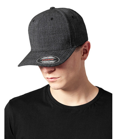 Flexfit Yupoong Fine Melange Flexfit | ADT Tryck