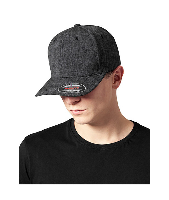Flexfit Yupoong Fine Melange Flexfit | ADT Tryck