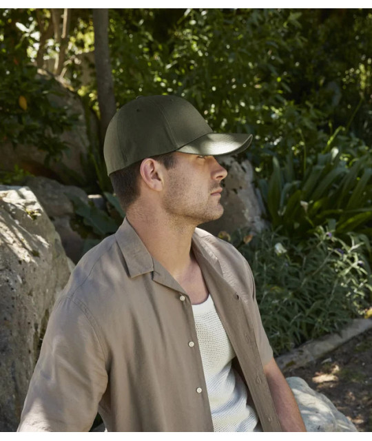 Beechfield EarthAware® OrganicCotton Stretch-Fit Cap | ADT Tryck