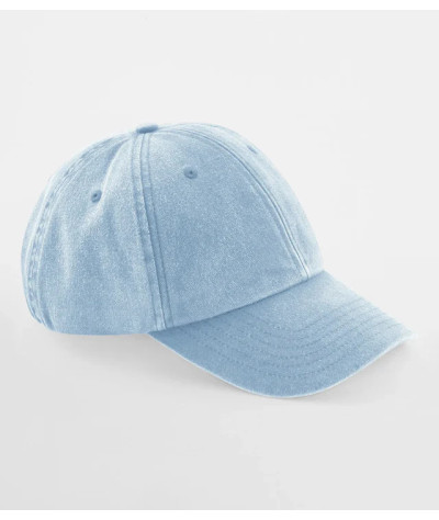 Beechfield Junior Low Profile Vintage Cap | ADT Tryck