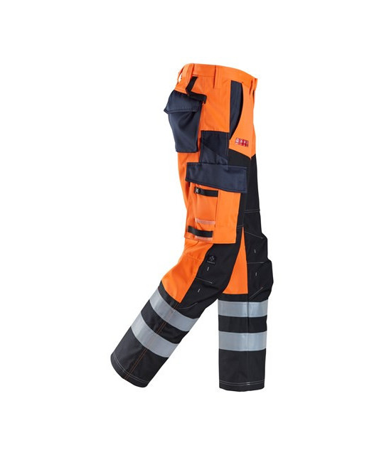 Snickers Workwear Byxa med förstärkningar, varsel klass 1, Snickers...