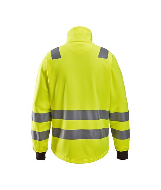 High-visibility jacket class 2/3 with full-length zipper