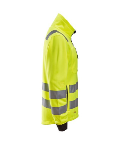 High-visibility jacket class 2/3 with full-length zipper