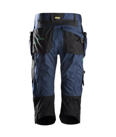Work trousers+ in three-quarter length with holster pockets