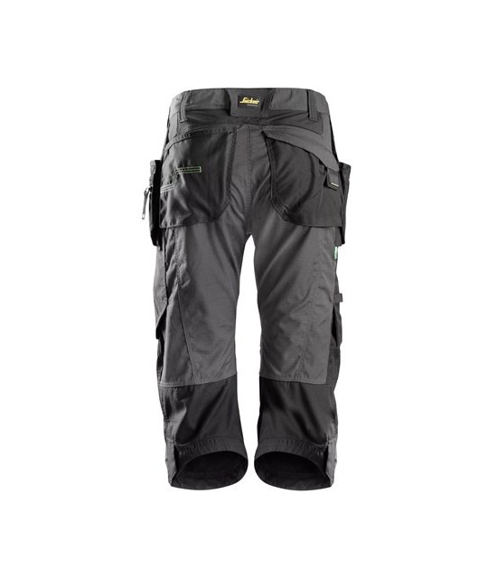 Work trousers+ in three-quarter length with holster pockets