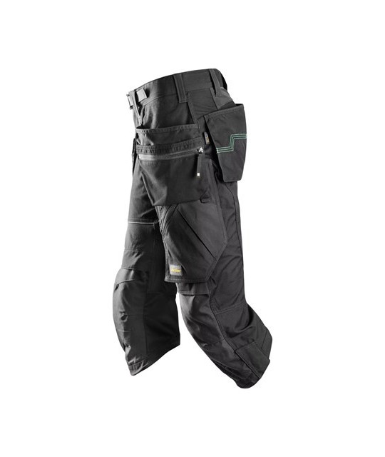 Snickers Workwear Piratbyxor+ med hölsterfickor, Snickers Workwear