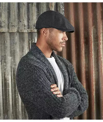 Beechfield Melton Wool Ivy Cap | ADT Tryck