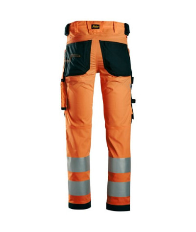 Snickers Workwear Varselbyxor med stretch, klass 2, Snickers Workwe...