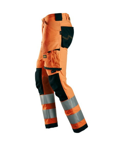 Snickers Workwear Varselbyxor med stretch, klass 2, Snickers Workwe...