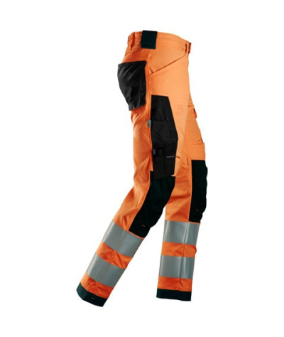 Snickers Workwear Varselbyxor med stretch, klass 2, Snickers Workwe...