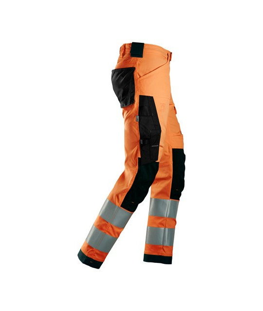 Snickers Workwear Varselbyxor med stretch, klass 2, Snickers Workwe...