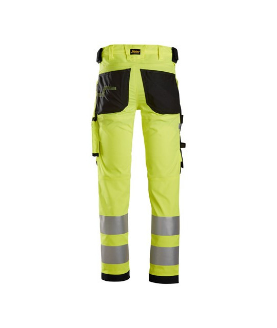 Snickers Workwear Varselbyxor med stretch, klass 2, Snickers Workwe...