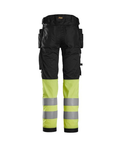 Snickers Workwear Varselbyxa med stretch och hölsterfickor, klass 1...