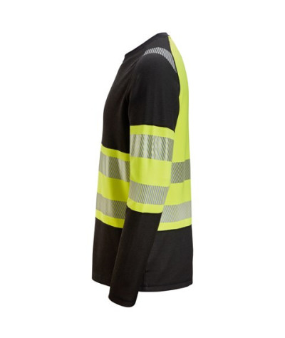Snickers Workwear Långärmad T-shirt, varsel klass 1