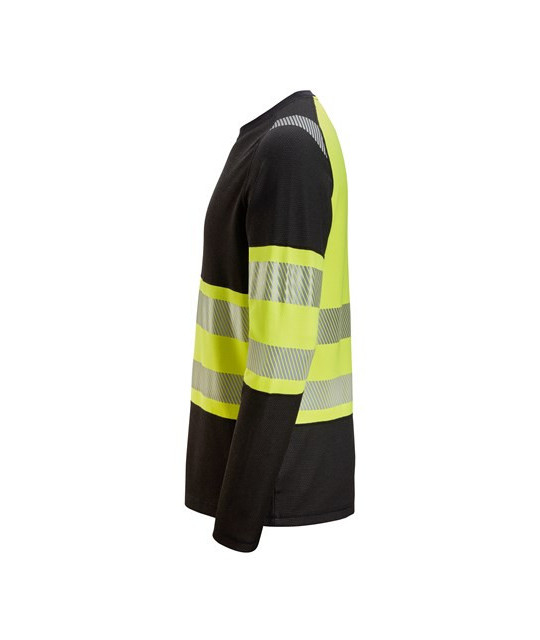 Snickers Workwear Långärmad T-shirt, varsel klass 1