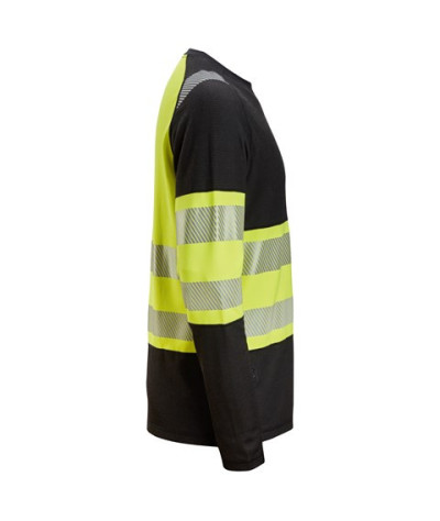 Snickers Workwear Långärmad T-shirt, varsel klass 1