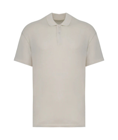 Native Spirit Eco-Friendly Men's Dropped Shoulders Pique Knit Polo ...