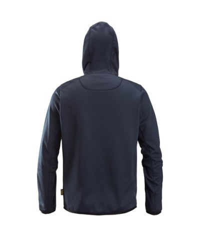 Snickers Workwear Huvtröja i fleece med hellång dragkedja