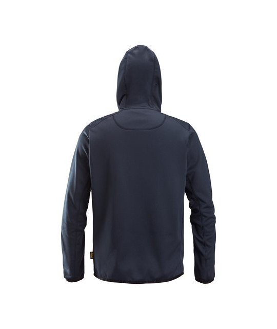 Snickers Workwear Huvtröja i fleece med hellång dragkedja, Snickers...