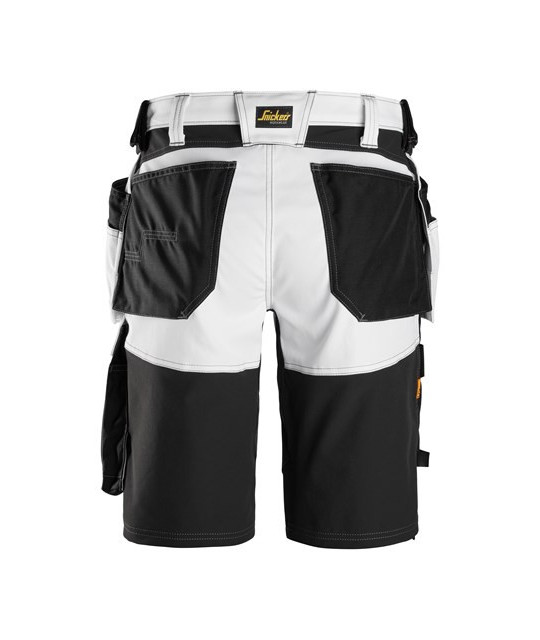 Snickers Workwear Arbetsshorts stretch med hölsterfickor, Snickers ...