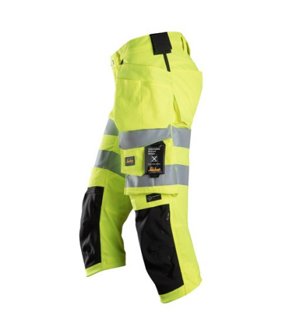 Snickers Workwear Piratbyxor med hölsterfickor, varsel klass 1/2