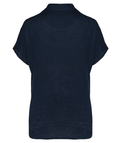 SPASSO Ladies’ linen polo shirt | ADT Tryck