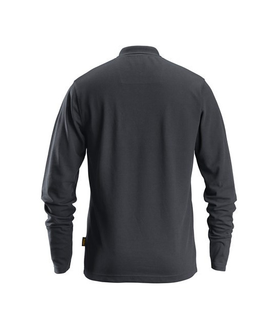 Long-sleeved polo shirt