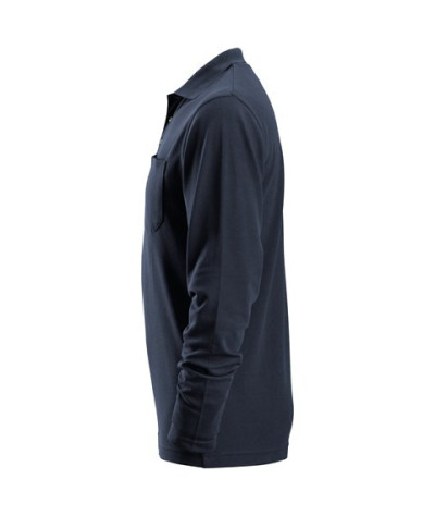 Long-sleeved polo shirt