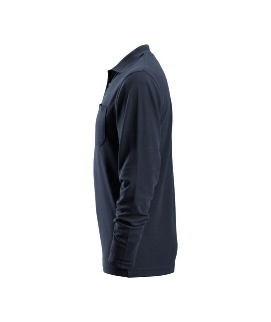 Long-sleeved polo shirt