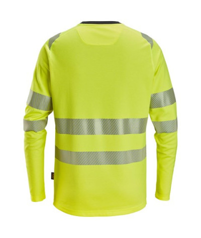 Snickers Workwear Långärmad T-shirt, varsel klass 3 Snickers Workwe...